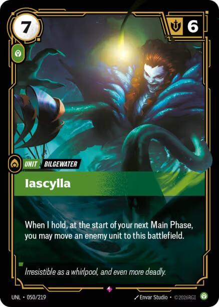 Unleashed - 050/219 - Iascylla - Rare - Foil