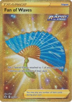 Chilling Reign - 226/198 - Fan of Waves - Secret Rare