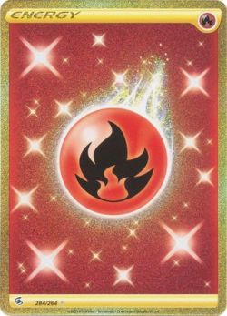 Fusion Strike - 284/264 - Fire Energy - Secret Rare