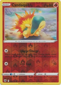 Astral Radiance - 023/189 - Cyndaquil - Common Reverse Holo