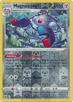 Astral Radiance - 107/189 - Magnezone - Holo Rare Reverse Holo