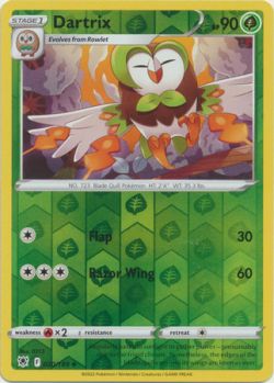 Astral Radiance - 020/189 - Dartrix - Uncommon Reverse Holo