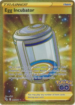 Pokemon Go - 087/078 - Egg Incubator - Secret Rare