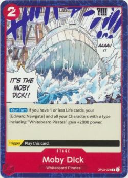 OP02-024 - Moby Dick - Common - Regular Art - Non Foil