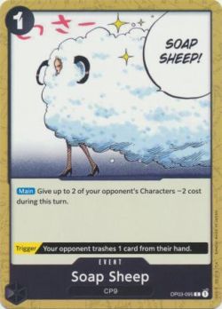 OP03-095 - Soap Sheep - Common - Regular Art - Non Foil