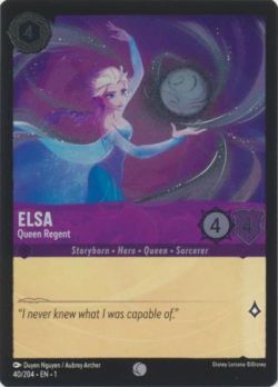 The First Chapter - 040/204 - Elsa - Queen Regent - Common Cold Foil