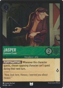 The First Chapter - 081/204 - Jasper - Common Crook - Uncommon Cold Foil