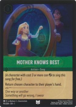 The First Chapter - 095/204 - Mother Knows Best - Uncommon Cold Foil
