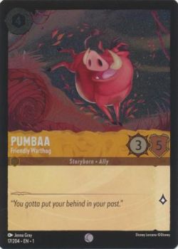 The First Chapter - 017/204 - Pumbaa - Friendly Warthog - Common Cold Foil