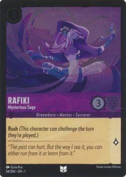 The First Chapter - 054/204 - Rafiki - Mysterious Sage - Uncommon Cold Foil