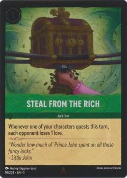 The First Chapter - 097/204 - Steal From The Rich - Rare Cold Foil