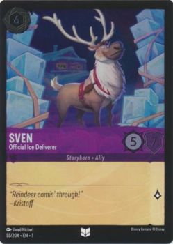 The First Chapter - 055/204 - Sven - Official Ice Deliverer - Uncommon Cold Foil