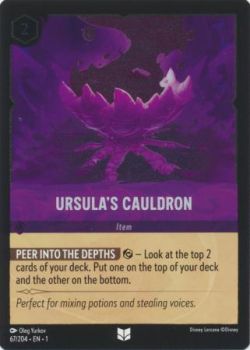 The First Chapter - 067/204 - Ursula's Cauldron - Uncommon Cold Foil