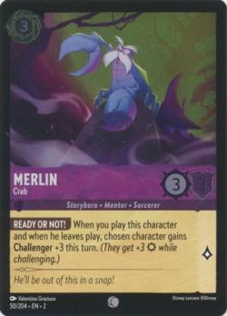 Rise of the Floodborn - 050/204 - Merlin - Crab - Common Cold Foil