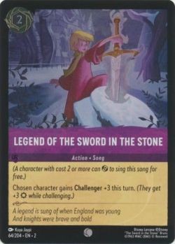 Rise of the Floodborn - 064/204 - Legend of the Sword in the Stone - Common Cold Foil
