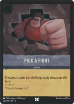 Rise of the Floodborn - 200/204 - Pick a Fight - Uncommon Cold Foil