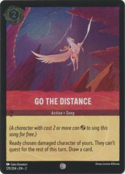 Rise of the Floodborn - 129/204 - Go the Distance - Common Cold Foil