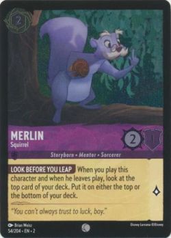 Rise of the Floodborn - 054/204 - Merlin - Squirrel - Common Cold Foil