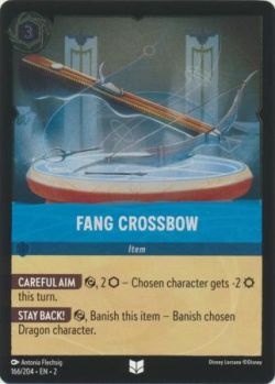 Rise of the Floodborn - 166/204 - Fang Crossbow - Uncommon Cold Foil