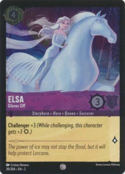 Rise of the Floodborn - 039/204 - Elsa - Gloves Off - Common Cold Foil