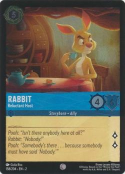 Rise of the Floodborn - 158/204 - Rabbit - Reluctant Host - Common Cold Foil