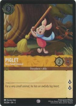 Rise of the Floodborn - 018/204 - Piglet - Very Small Animal - Common Cold Foil