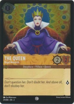 Rise of the Floodborn - 027/204 - The Queen - Regal Monarch - Common Cold Foil