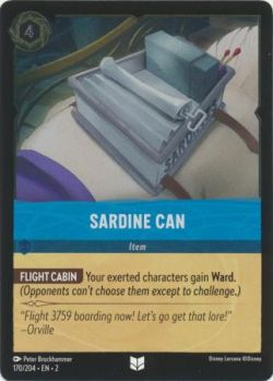 Rise of the Floodborn - 170/204 - Sardine Can - Uncommon Cold Foil