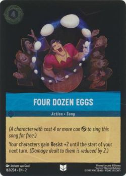 Rise of the Floodborn - 163/204 - Four Dozen Eggs - Uncommon Cold Foil
