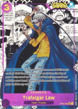 OP05-069 - Trafalgar Law (Manga) - Super Rare - Alternate Art - Foil