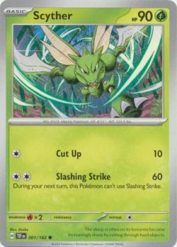 Temporal Forces - 001/162 - Scyther - Common