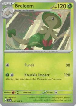 Temporal Forces - 007/162 - Breloom - Common