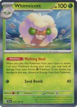 Temporal Forces - 015/162 - Whimsicott - Holo Rare