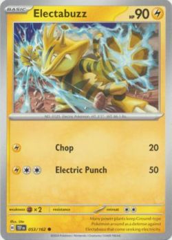 Temporal Forces - 053/162 - Electabuzz - Common