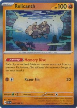 Temporal Forces - 084/162 - Relicanth - Holo Rare