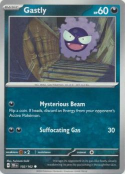 Temporal Forces - 102/162 - Gastly - Common
