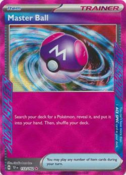 Temporal Forces - 153/162 - Master Ball - Ace Rare