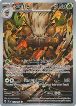 Temporal Forces - 163/162 - Shiftry - Illustration Rare