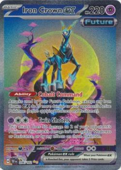 Temporal Forces - 206/162 - Iron Crown ex - Special Illustration Rare