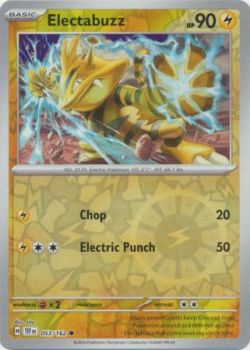 Temporal Forces - 053/162 - Electabuzz - Common Reverse Holo