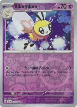 Temporal Forces - 076/162 - Ribombee - Uncommon Reverse Holo