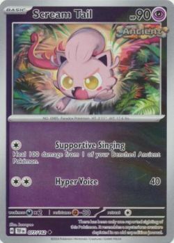 Temporal Forces - 077/162 - Scream Tail - Uncommon Reverse Holo