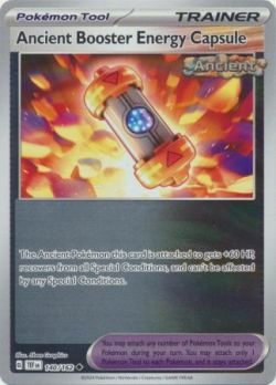 Temporal Forces - 140/162 - Ancient Booster Energy Capsule - Uncommon Reverse Holo