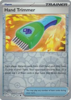 Temporal Forces - 150/162 - Hand Trimmer - Uncommon Reverse Holo
