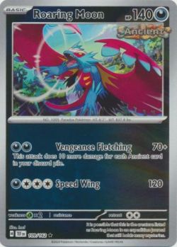 Temporal Forces - 109/162 - Roaring Moon - Holo Rare Reverse Holo