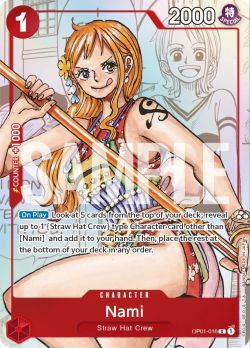OP01-016 - Nami - OP01-016 (Alternate Art) - Promo - One Piece Promotion Cards