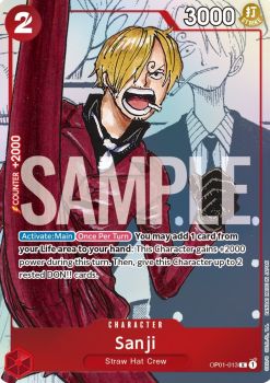 OP01-013 - Sanji - OP01-013 (Alternate Art) - Promo - One Piece Promotion Cards