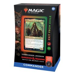 Magic Commander Legends: Battle for Baldur’s Gate Commander Deck: Exit From Exile
