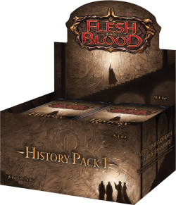 Flesh and Blood: History Pack 1 Booster Display