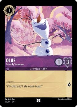 The First Chapter - 052/204 - Olaf - Friendly Snowman - Uncommon